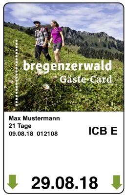 Die beliebte Bregenzerwaldcard